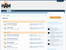 Tablet Screenshot of ham.se