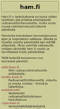 Mobile Screenshot of ham.fi